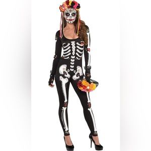 The Day of the Dead Catsuit Party Costume